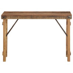 vidaXL Beistelltisch Braun 110 x 35 x 76 cm Massives upgecyceltes Holz