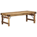 vidaXL Couchtisch Braun 110 x 55 x 40 cm Massives upgecyceltes Holz