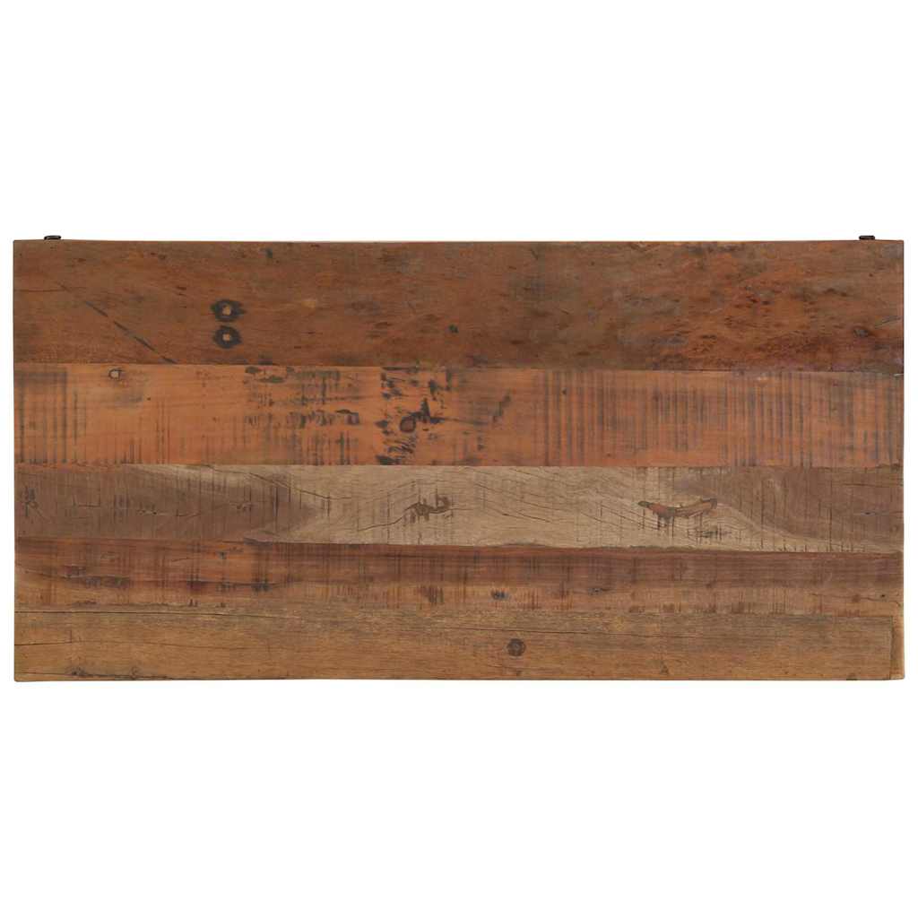 vidaXL Couchtisch Braun 110 x 55 x 40 cm Massives upgecyceltes Holz