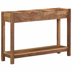 vidaXL Konsolentisch Braun 107 x 33 x 76 cm Massives upgecyceltes Holz