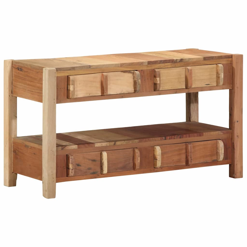 vidaXL TV-Schränk Braun 83 x 33 x 46 cm Massives upgecyceltes Holz