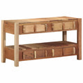 vidaXL TV-Schränk Braun 83 x 33 x 46 cm Massives upgecyceltes Holz
