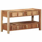 vidaXL TV-Schränk Braun 83 x 33 x 46 cm Massives upgecyceltes Holz