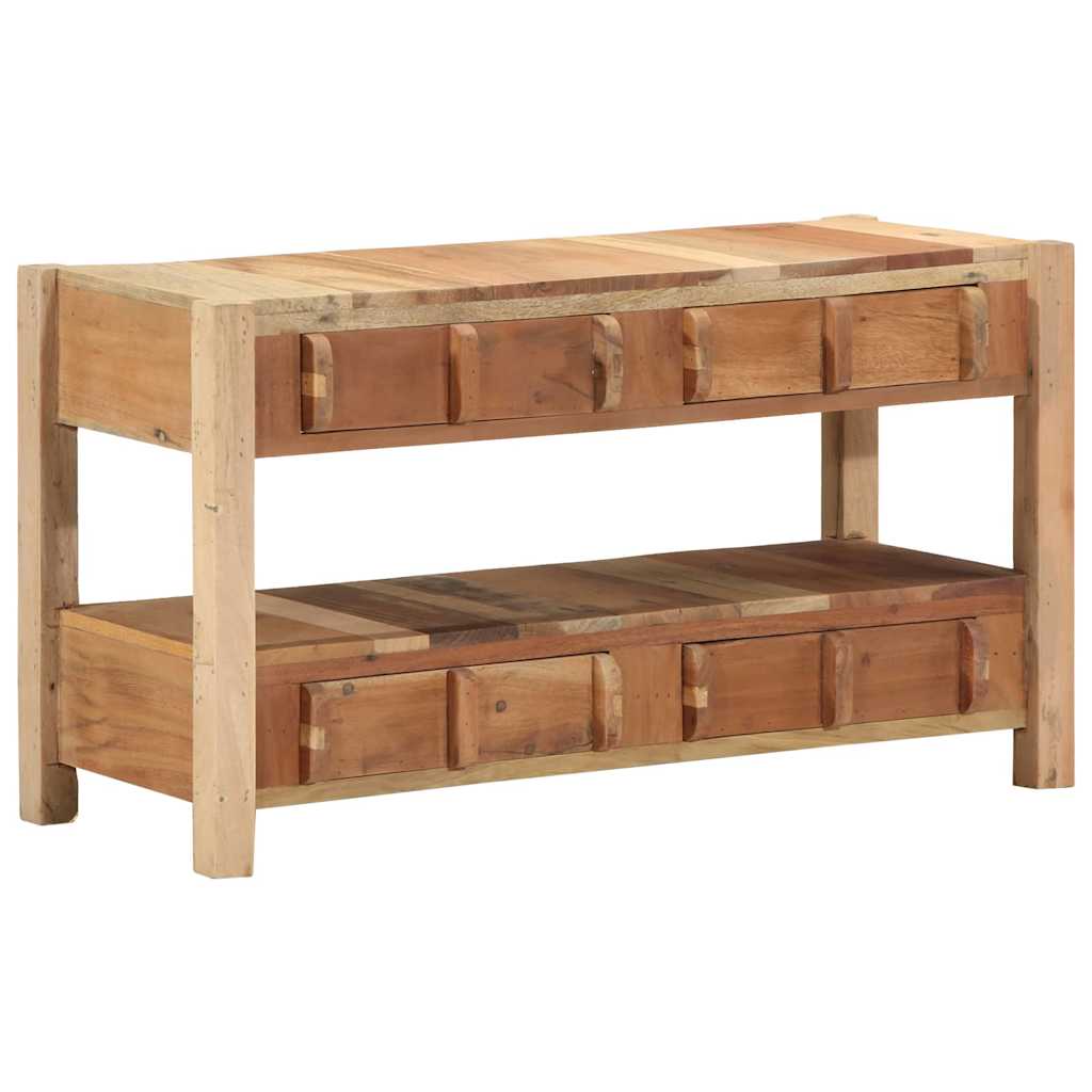 vidaXL TV-Schränk Braun 83 x 33 x 46 cm Massives upgecyceltes Holz