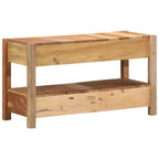 vidaXL TV-Schränk Braun 83 x 33 x 46 cm Massives upgecyceltes Holz