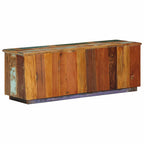 vidaXL Schuhschrank Braun 110 x 35 x 40 cm Massives upgecyceltes Holz