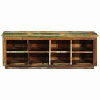 vidaXL Schuhschrank Braun 110 x 35 x 40 cm Massives upgecyceltes Holz