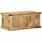 vidaXL Couchtisch Braun 90 x 50 x 40 cm Massivholz Mango
