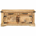 vidaXL Couchtisch Braun 90 x 50 x 40 cm Massivholz Mango