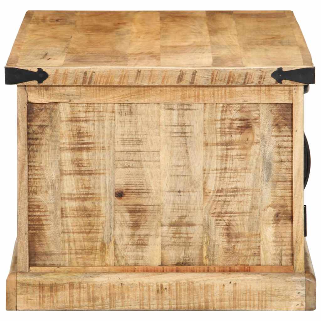 vidaXL Couchtisch Braun 90 x 50 x 40 cm Massivholz Mango