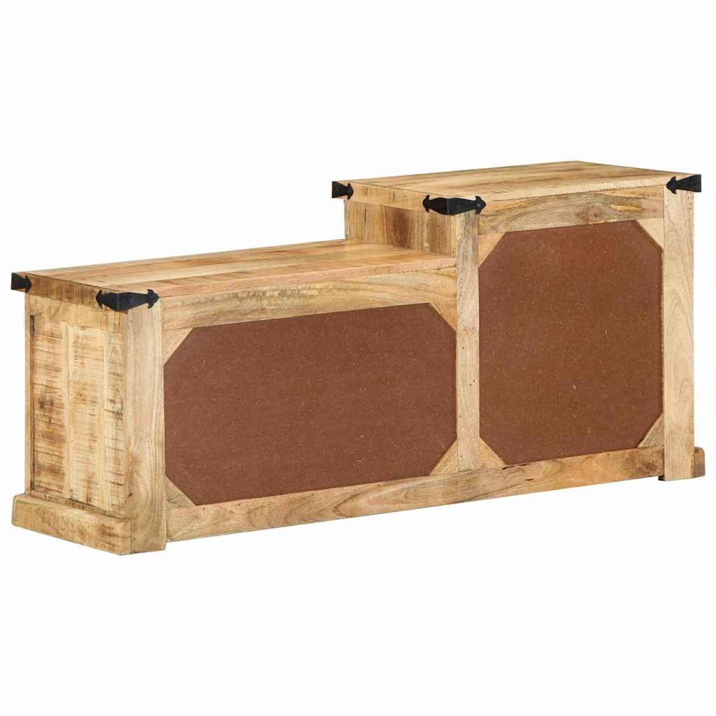 vidaXL Bank mit Schubladen Braun 110 x 35 x 50 cm Raue Mango