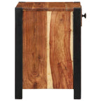 vidaXL Nachttisch Braun 40 x 35 x 50 cm Massivholz Akazie