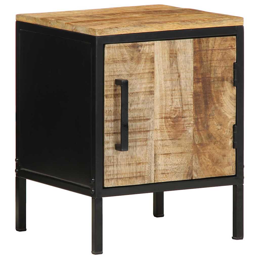 vidaXL Nachttisch Braun und Schwarz 30 x 30 x 40 cm