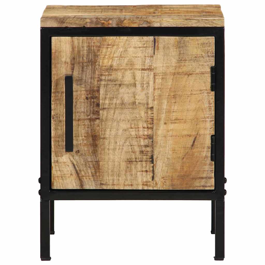 vidaXL Nachttisch Braun und Schwarz 30 x 30 x 40 cm