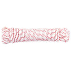 vidaXL Starterseil Weiß und Rot Ø3 mm 10 m Nylon
