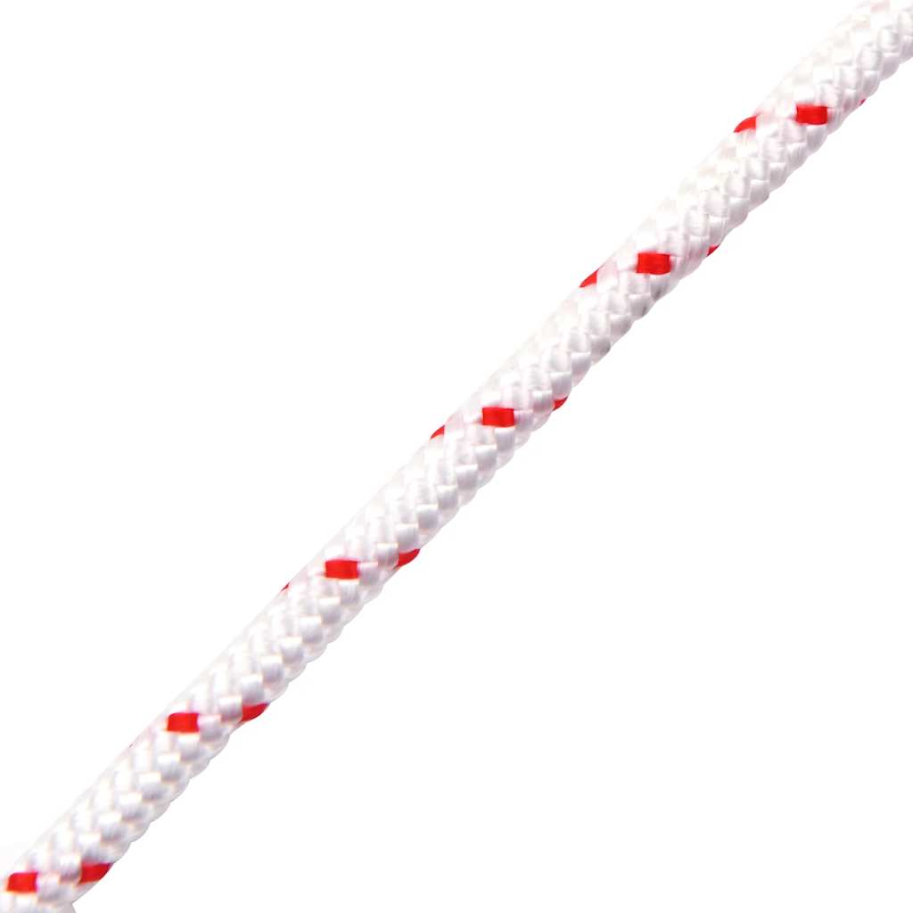 vidaXL Starterseil Weiß und Rot Ø3 mm 10 m Nylon