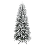 vidaXL Künstlicher Weihnachtsbaum mit Schnee 300 LEDs 180 cm