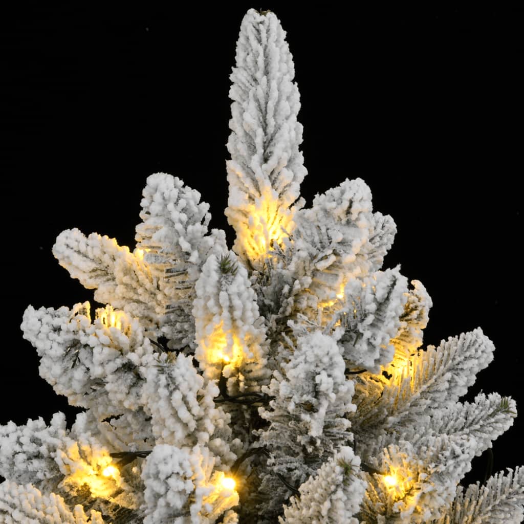 vidaXL Künstlicher Weihnachtsbaum mit Schnee 300 LEDs 180 cm