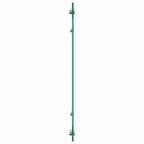 vidaXL Küchenrückwände 2 Stk. Weiß 70x40 cm Hartglas