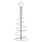 vidaXL LED Weihnachtsbaum 100 LEDs Warmweiß 150 cm