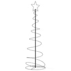 vidaXL LED Weihnachtsbaum 120 LEDs Warmweiß 180 cm