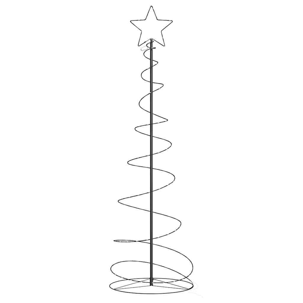 vidaXL LED Weihnachtsbaum 120 LEDs Warmweiß 180 cm