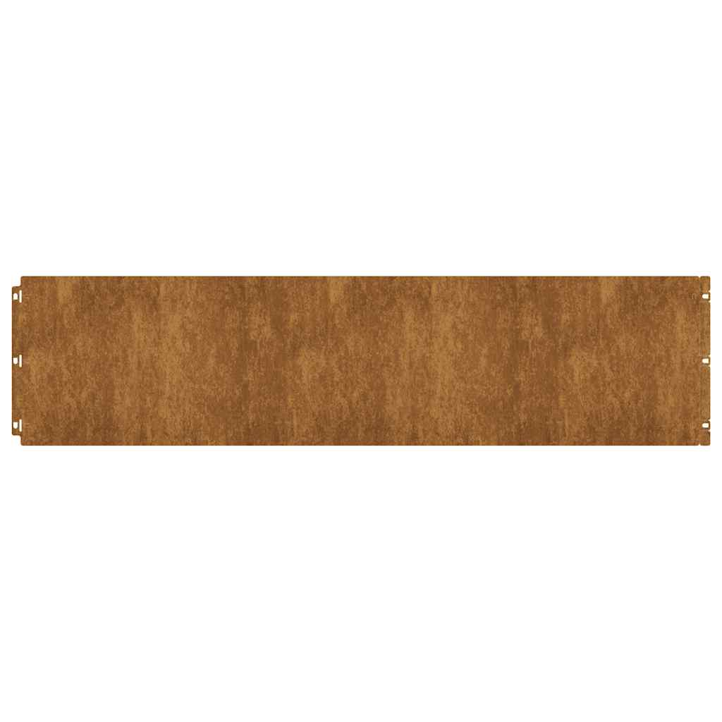 vidaXL Rasenkanten 20 Stk. 25x103 cm Flexibel Wetterfester Stahl