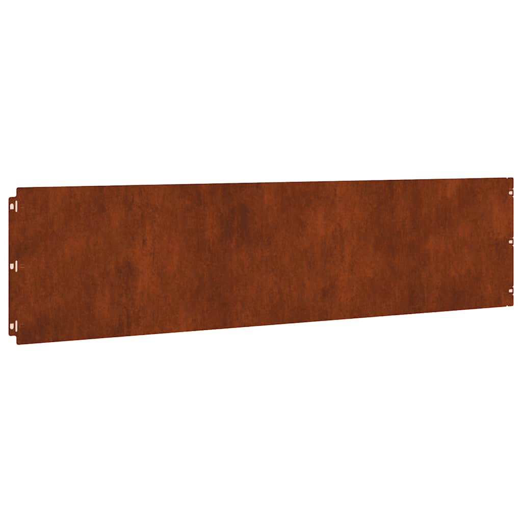 vidaXL Rasenkanten 20 Stk. 25x103 cm Flexibel Wetterfester Stahl
