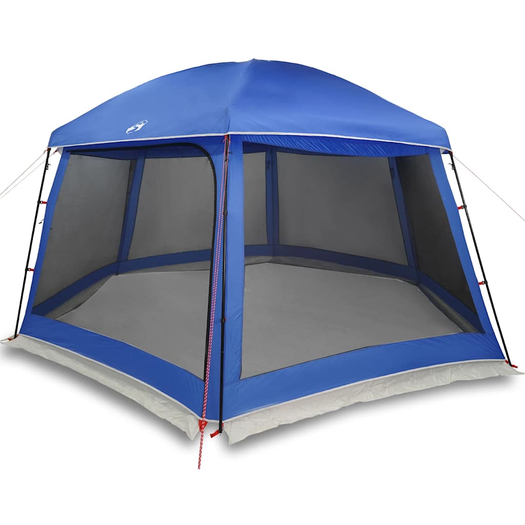 vidaXL Poolzelt mit abnehmbarem Überzelt Netzwänden Azurblau 512x458cm