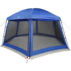 vidaXL Poolzelt mit abnehmbarem Überzelt Netzwänden Azurblau 512x458cm