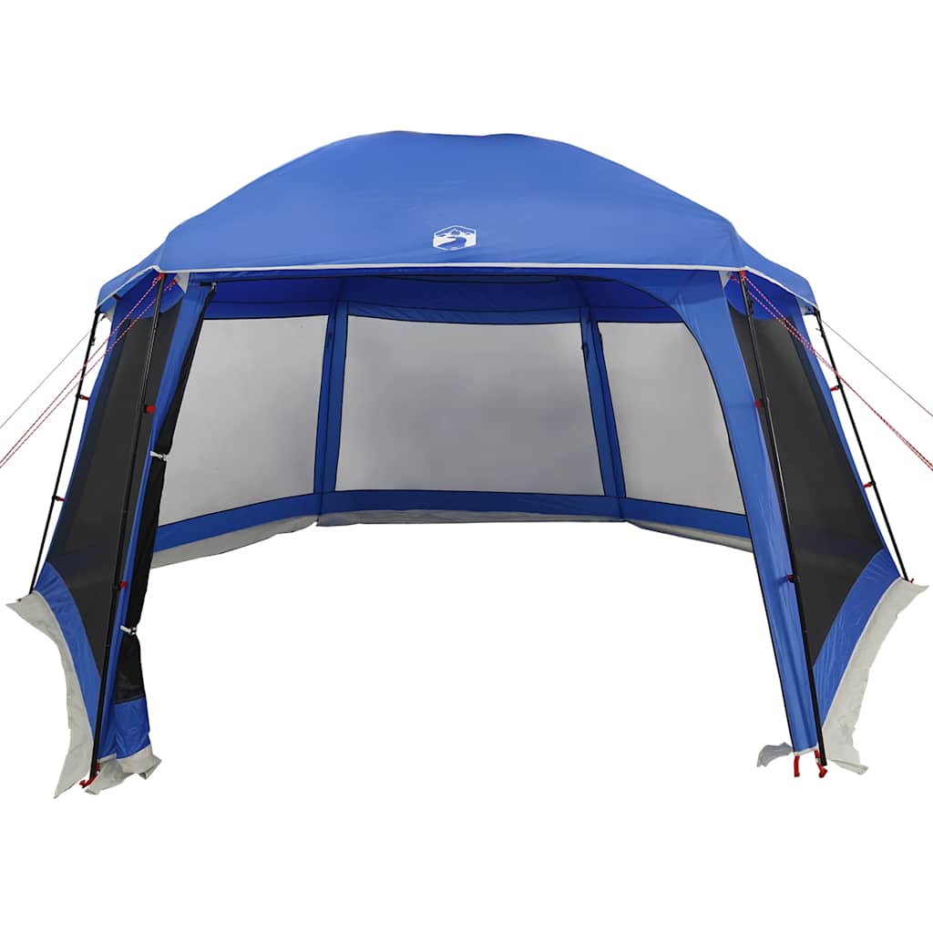 vidaXL Poolzelt mit abnehmbarem Überzelt Netzwänden Azurblau 512x458cm