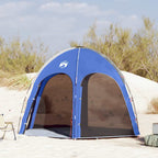 vidaXL Poolzelt Azure Blau 366 x 305 x 231 cm Polyester und Fiberglas