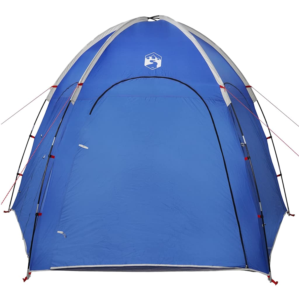 vidaXL Poolzelt Azure Blau 366 x 305 x 231 cm Polyester und Fiberglas