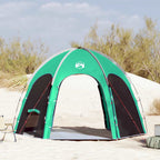 vidaXL Poolzelt Meergrün 366 x 305 x 231 cm Polyester und Fiberglas