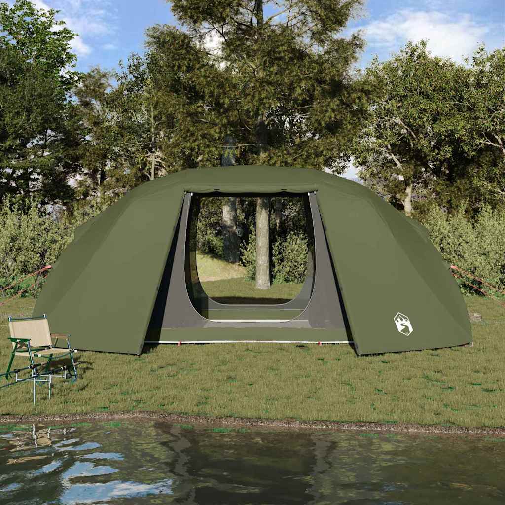 vidaXL Angelzelt Olive Grün 514 x 465 x 187 cm Polyester und Fiberglas