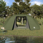 vidaXL Angelzelt Olive Grün 514 x 465 x 187 cm Polyester und Fiberglas