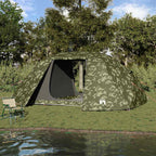 vidaXL Angelzelt Tarnung 514 x 465 x 187 cm Polyester und Fiberglas