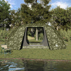 vidaXL Angelzelt Tarnung 514 x 465 x 187 cm Polyester und Fiberglas