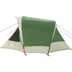 vidaXL Campingzelt 4 Personen Grün Wasserdicht