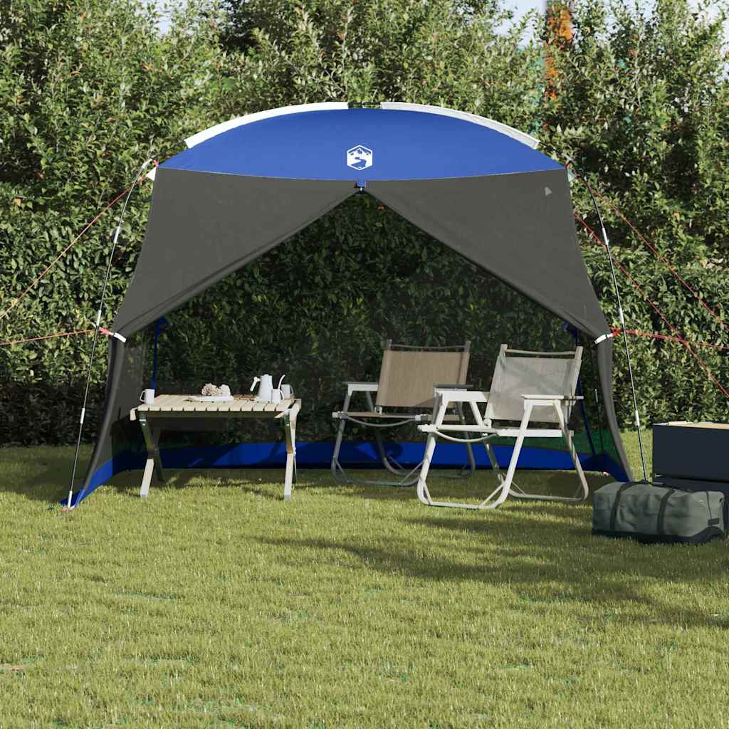 vidaXL Moskitonetz-Zelt mit Dach Azure Blau 320 x 320 x 218 cm