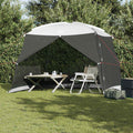 vidaXL Moskitonetz-Zelt mit Dach Grau 320 x 320 x 218 cm