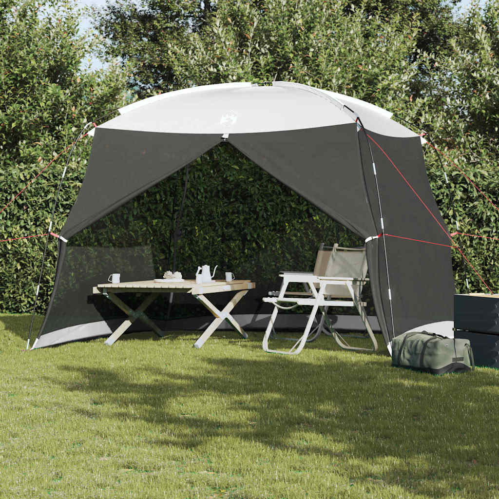 vidaXL Moskitonetz-Zelt mit Dach Grau 320 x 320 x 218 cm