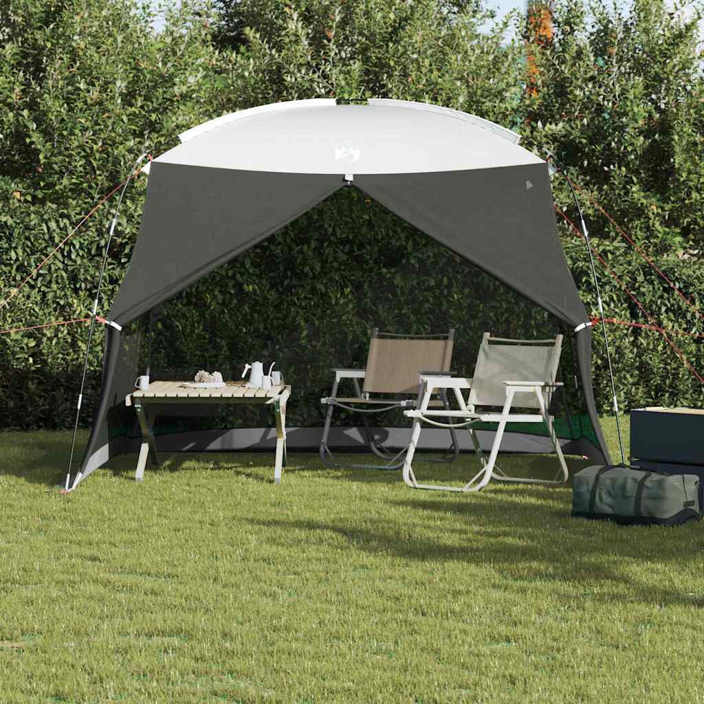 vidaXL Moskitonetz-Zelt mit Dach Grau 320 x 320 x 218 cm