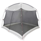 vidaXL Moskitonetz-Zelt mit Dach Grau 320 x 320 x 218 cm
