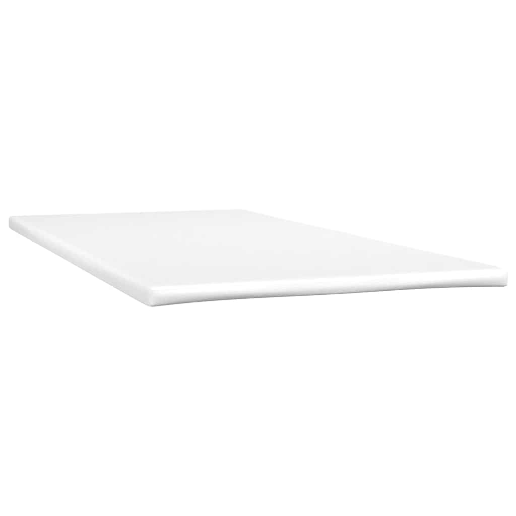 vidaXL Boxspringbett mit Matratze Hellgrau 80x210 cm Samt