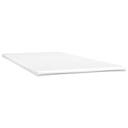 vidaXL Boxspringbett mit Matratze Hellgrau 80x210 cm Samt