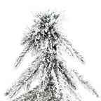 vidaXL Künstlicher Weihnachtsbaum Weiß 76 x 76 x 180 cm