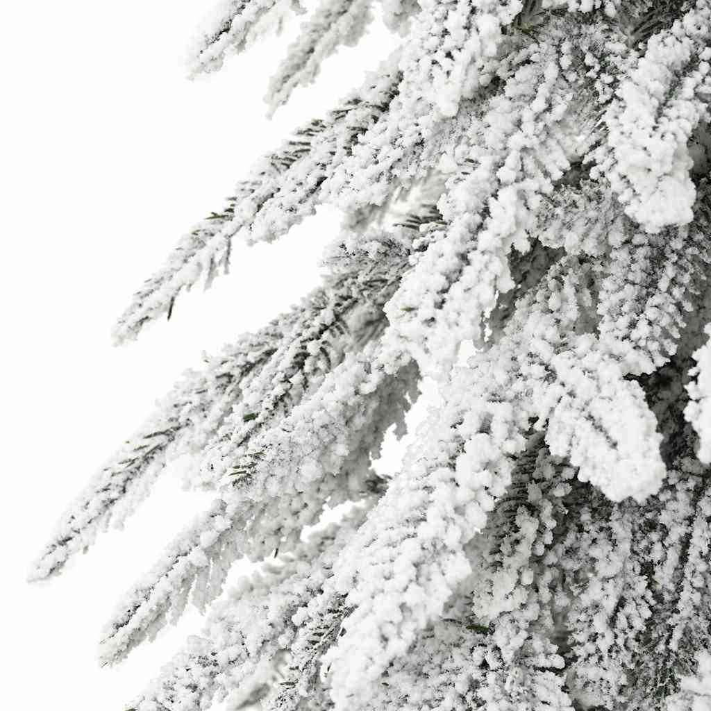 vidaXL Künstlicher Weihnachtsbaum Weiß 76 x 76 x 180 cm