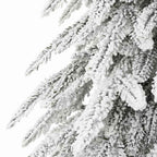 vidaXL Künstlicher Weihnachtsbaum Weiß 76 x 76 x 180 cm