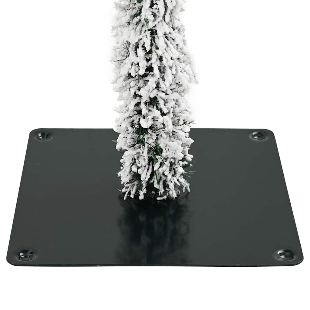 vidaXL Künstlicher Weihnachtsbaum Weiß 76 x 76 x 180 cm